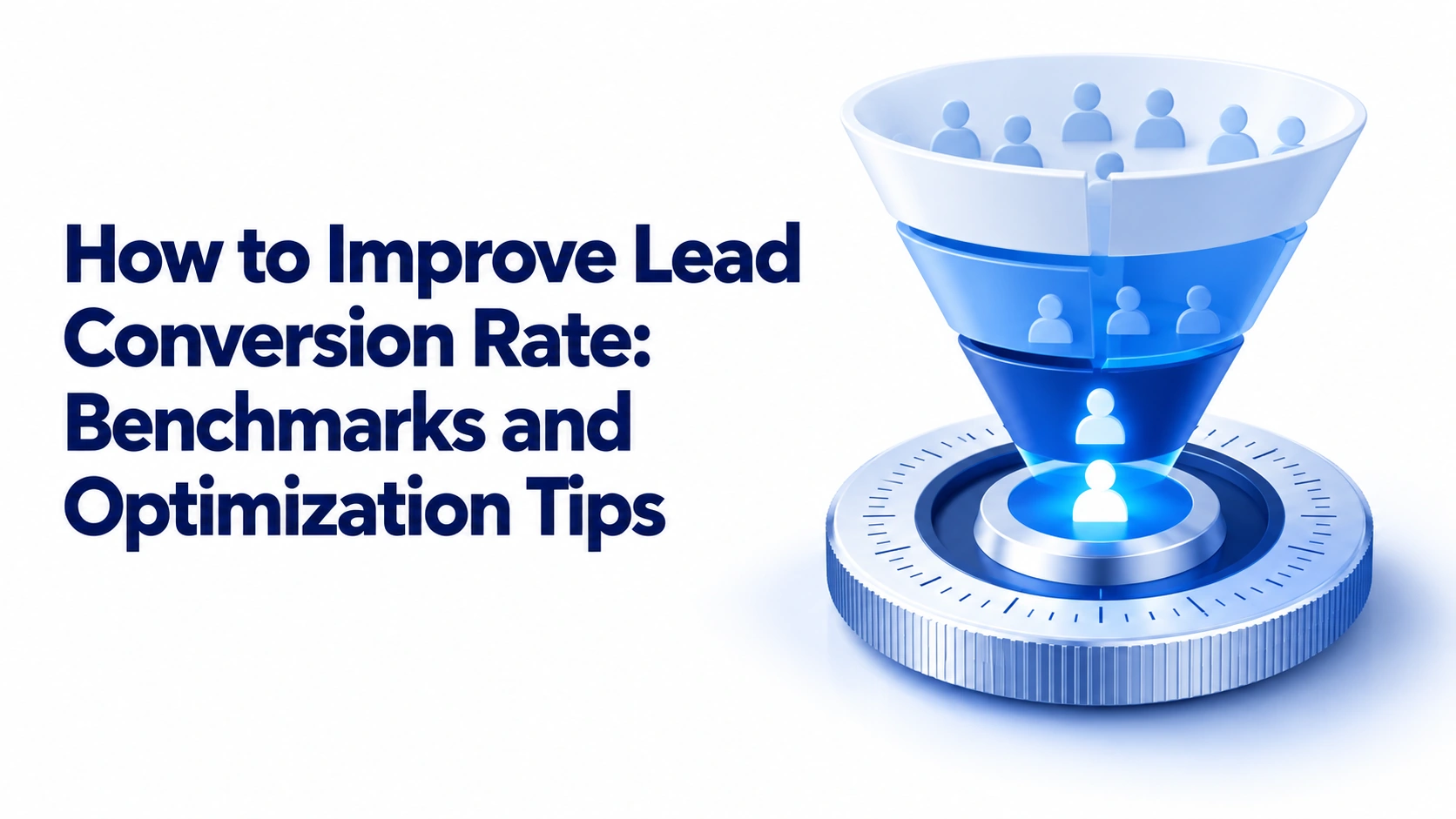 B2B lead conversion blueprint infographic