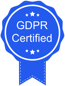 GDPR certified badge